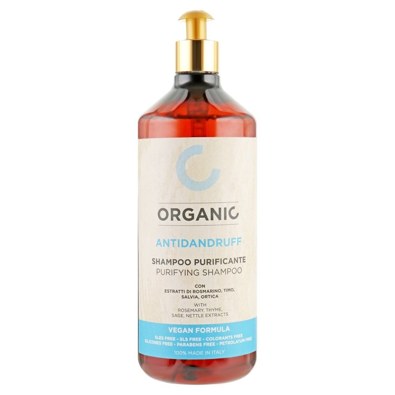 Organic Vegan Formula Шампунь проти лупи очисний, 1000 мл