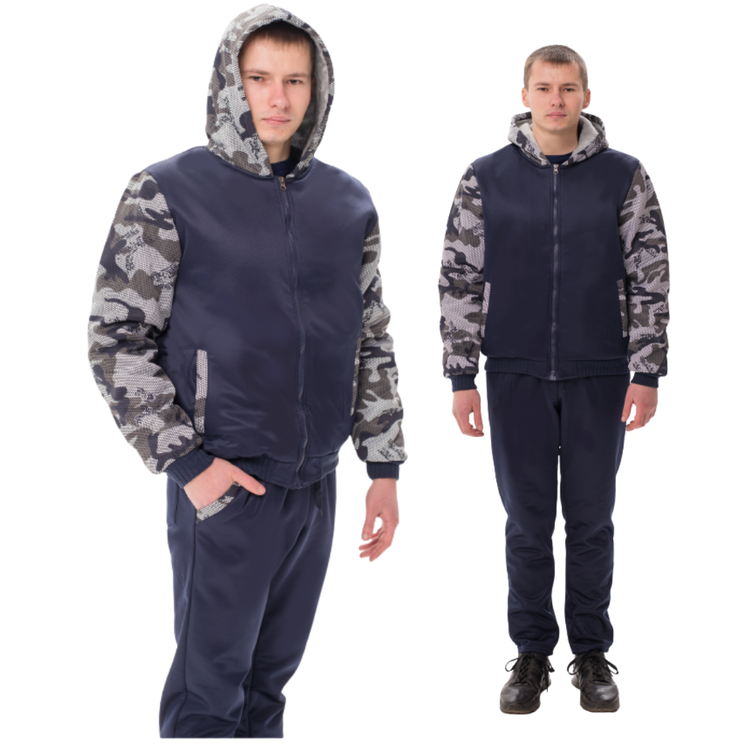 Теплий спортивний костюм чоловічий, фото 1