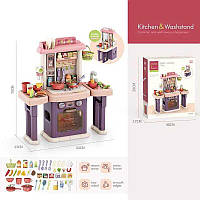 Кухня дитяча з ванною ігровим набором BL 107 A, з підсвіткою, мелодіями, парогенератором,помповою закачуванням води