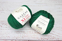 Пряжа Baby Wool 814 зелений Baby Wool XL 813 вовняна пряжа для в'язання