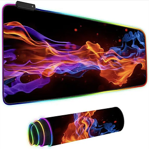 LED килимок для мишки FIRE 80х30 см print, 6