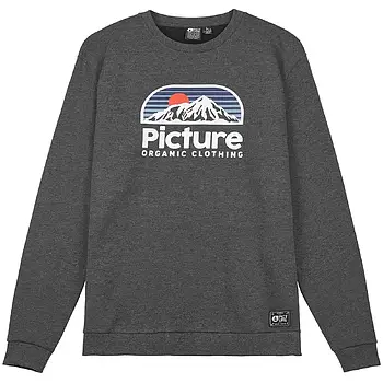 Picture Organic свитшот Authentic dark grey melange XXL MK official