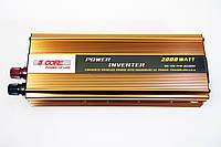 Преобразователь (инвертор) 12V-220V 5 Core 2000W gold