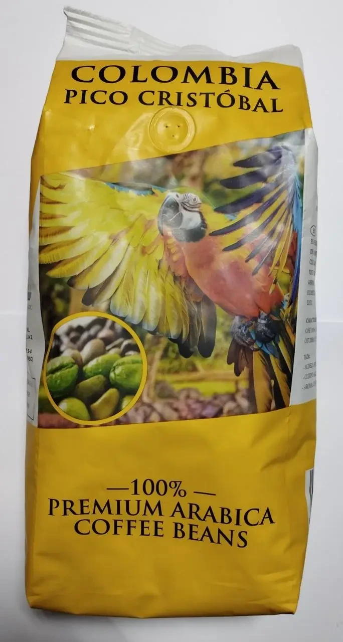 ОРИГІНАЛ! Кава в зернах 1808 Colombia Pico Cristobal 100% Arabica 1 кг, Іспанія