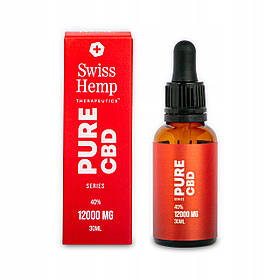 Олія КБД CBD oil 40% Swiss Hemp 30ml 12000mg