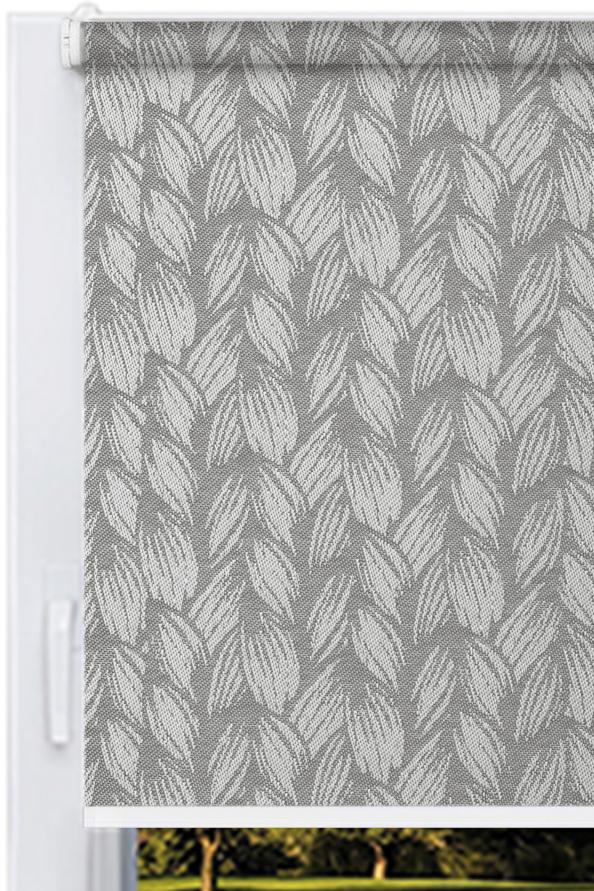 Тканинний ролет Брейд Сірий (Бельгія)