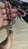 Чітки вирвиці з родохрозитом 108 намистин, від студії LadyStyle.Biz, фото 7