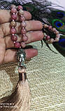 Чітки вирвиці з родохрозитом 108 намистин, від студії LadyStyle.Biz, фото 8