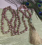 Чітки вирвиці з родохрозитом 108 намистин, від студії LadyStyle.Biz, фото 9