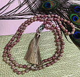 Чітки вирвиці з родохрозитом 108 намистин, від студії LadyStyle.Biz, фото 4