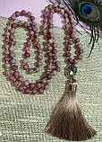Чітки вирвиці з родохрозитом 108 намистин, від студії LadyStyle.Biz, фото 10