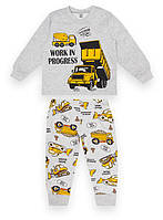 Пижама детская для мальчика GABBI PGM-22-2-6 Серый на рост 92 (13332)