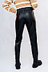 251122 Штани прямі чорні, фото 2