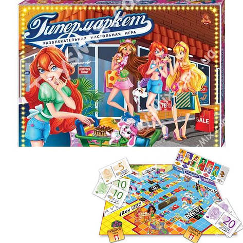 Гра настільна Гіпермаркет DankoToys російська та українська версія, фото 1