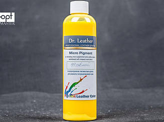 Фарба для шкіри Touch Up Pigment Д. Leather (Тач ап пігмент), кол. жовтий, 250 мл