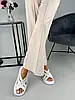 Босоніжки жіночі ShoesBand Білі натуральні шкіряні 38 (24,5 см) (S43071), фото 3