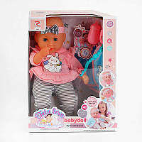 Пупс 6630 (16) "Tutu Doll", характерные малышам звуки, аксессуары, мягкое тело, в коробке