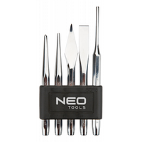Оригінал! Набор инструментов Neo Tools зубил и долот 5шт. * 1 уп. (33-060) | T2TV.com.ua