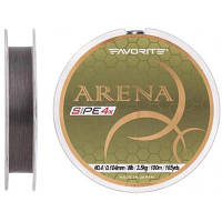 Шнур Favorite Arena PE 100m (silver gray) #0.4/0.104mm 8lb/3.5kg (1693.10.95)