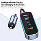 АВТОМОСИЛЬНА ЗАРЯДНА ЗІСТРІЙНІСТЬ USB-C PD QC 4.0 155 W 5/9/12/15/20V-3,25A І АНОУТБУКОВ, фото 8