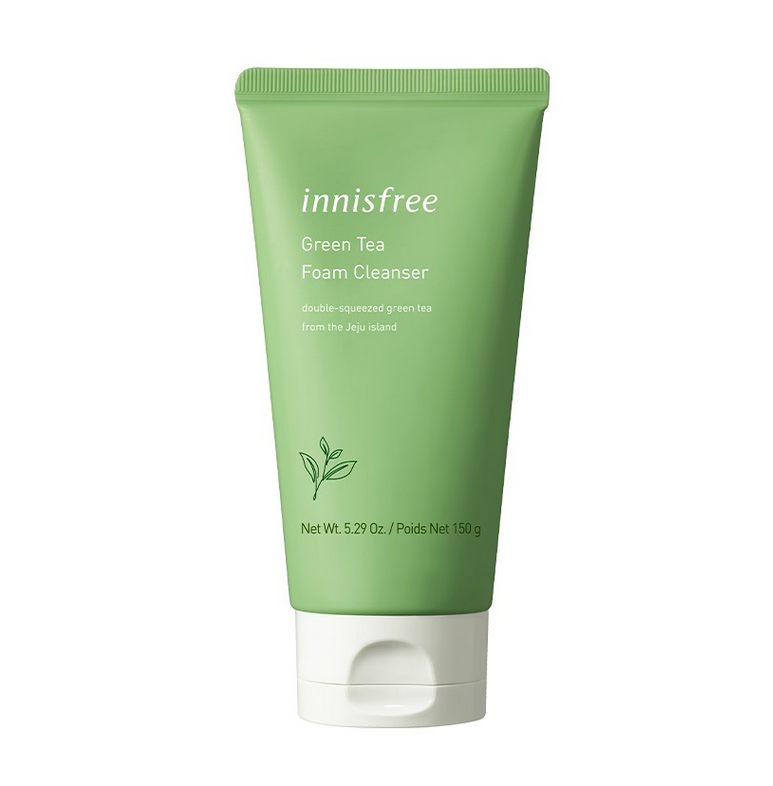 Innisfree Green Tea Foam Cleanser Пінка для вмивання з екстрактом зеленого чаю 150ml