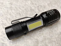 Фонарик police  515 акумуляторный ручной зарядка от micro USB дневной свет фокусировка линза