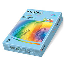 Папір кольоровий А4 80г/м2., 500арк., Iceblue Pastell, блакитний лід Maestro Color