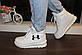 Черевики дутики жіночі зимові білі С305, фото 7