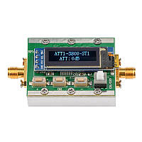 Аттенюатор цифровой программируемый с LCD 1 МГц - 3,8 ГГц 1-31 дБ до 100 мВт JUNTEK JDS-A3G