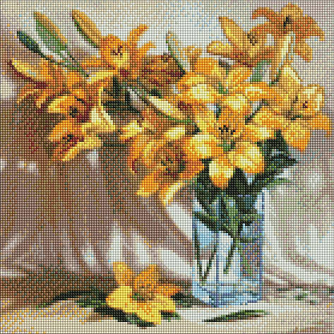 Алмазна мозаїка AMO7405 Дотик сонця ©Валентина Баранюк, 40x40см Ideyka на підрамнику, фото 1