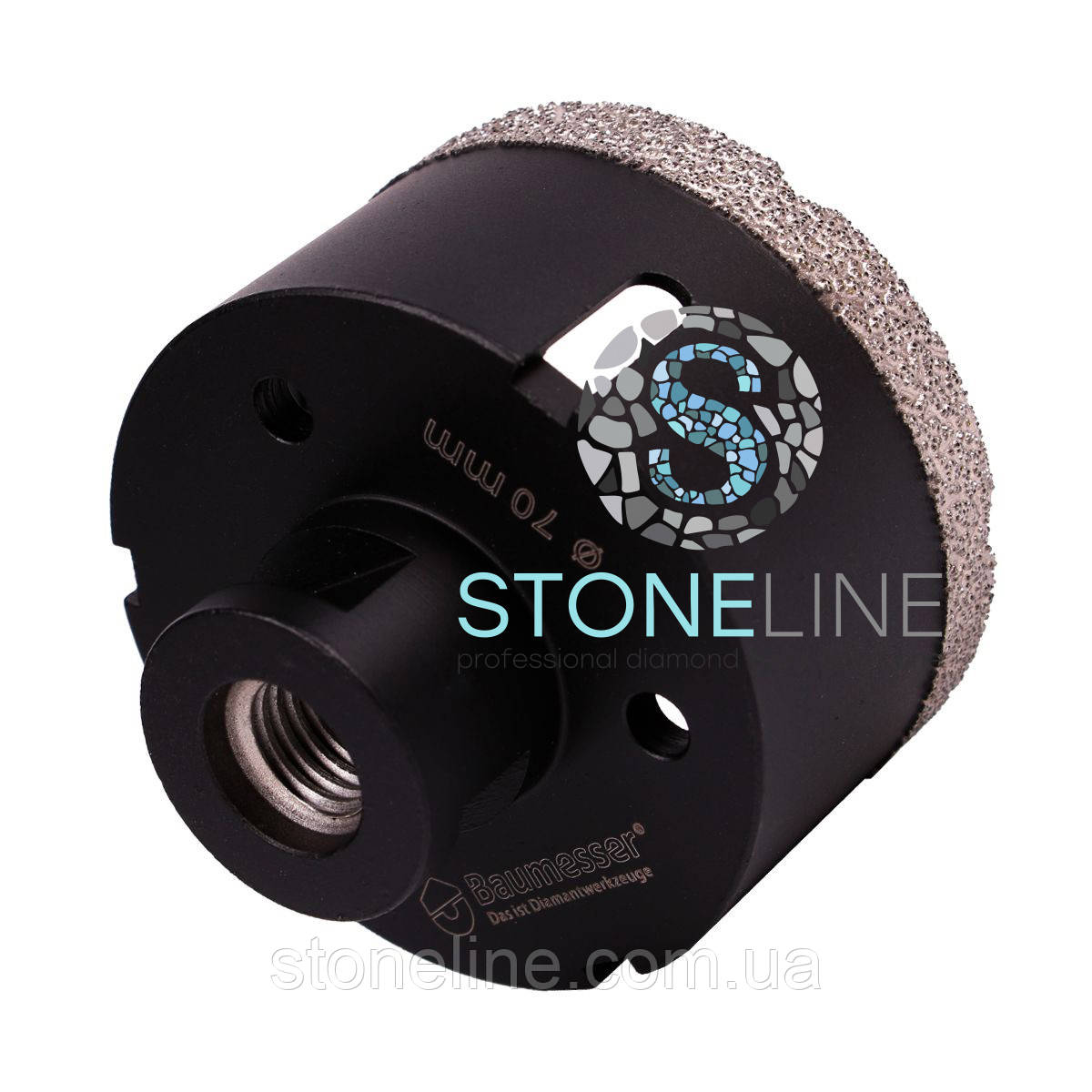 Купить Вакуумная коронка Distar Baumesser Ø70*30*10*M14, цена 1425 грн ...