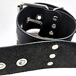 Нашийник з наручниками з натуральної шкіри Art of Sex — Bondage Collar with Handcuffs 777Store.com.ua, фото 7