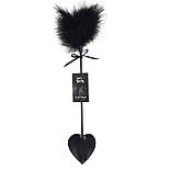 Щіткалка зі шлепалкою Піка Art of Sex — Puff Peak, колір Чорний 777Store.com.ua, фото 2