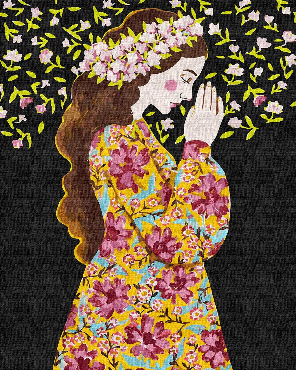 Картина за номерами KHO2606 Віра ©olena.papka, 40x50см. Ideyka