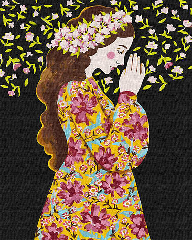 Картина за номерами KHO2606 Віра ©olena.papka, 40x50см. Ideyka, фото 1