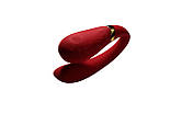 Смартвібратор для пар Zalo — Fanfan set Bright Red, пульт ДК 777Store.com.ua, фото 2