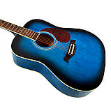 EQUITES електроакустична гітара EQ WKL-01/BL 41" + п'єзодатчик GT 3, фото 3