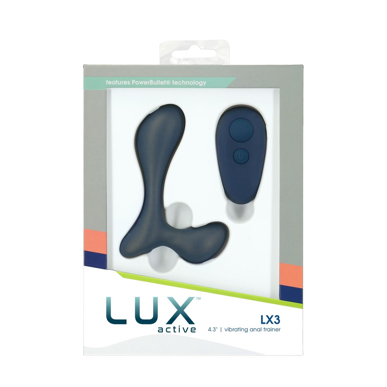 Вібромасажер простати Lux Active LX3 Vibrating Anal Trainer, пульт ДК 777Store.com.ua