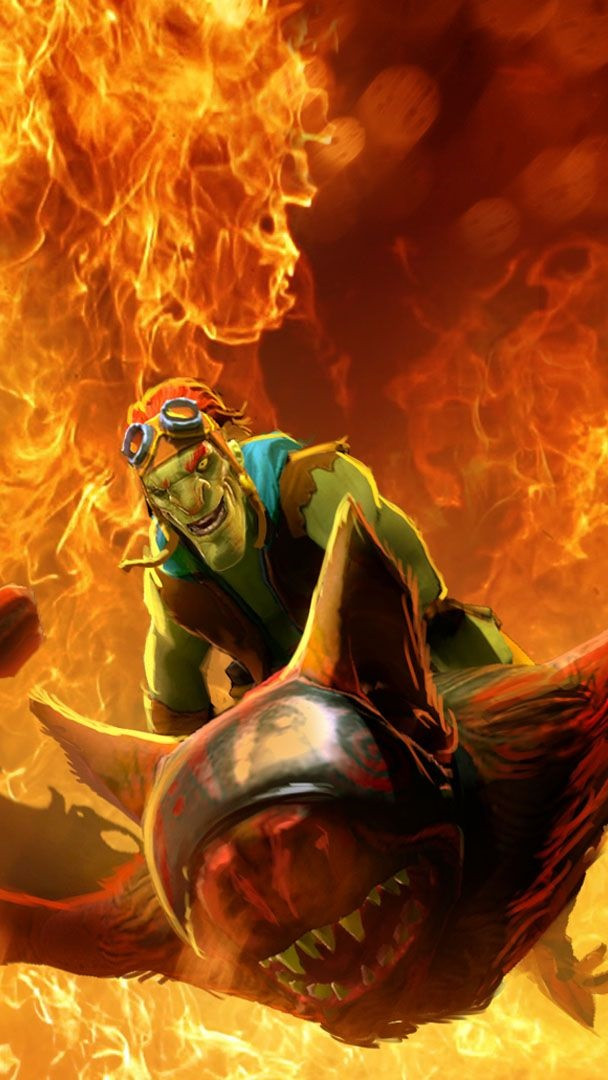 Аніме рушник Dota Batrider 50 на 90 см, код 708