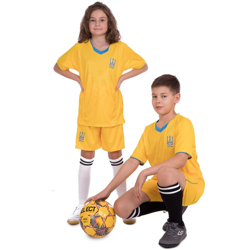 Форма футбольна дитяча SP-Sport УКРАЇНА Sport CO-3573-UKR р. 26