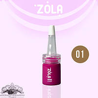 Хна профессиональная для бровей Zola 5 гр Корректор Blonde 01 Зола