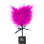 Щіткалка зі шлепалкою Піка Art of Sex — Puff Peak, колір Темно-рожевий 777Store.com.ua, фото 3