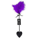Щіткалка зі шлепалкою Піка Art of Sex — Puff Peak, колір Фіолетовий 777Store.com.ua, фото 2
