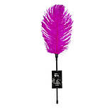 Щіткалка зі страусячим пером Art of Sex — Puff Peak, колір Темно-рожевий 777Store.com.ua, фото 2