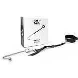 Анальний гак з нашийником із натуральної шкіри Art of Sex — Anal hook, Чорний 777Store.com.ua, фото 3