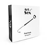 Анальний гак з нашийником із натуральної шкіри Art of Sex — Anal hook, Чорний 777Store.com.ua, фото 4