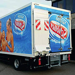 Частковий гідроборт з 1/3 платформи Sorensen X1A3 1000 з вантажопідйомністю 1000 кг