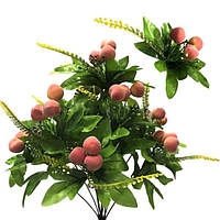 Декор для интерьера Персики на ветке искусственные цветы
