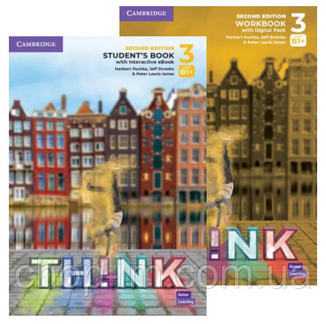 Комплект Think Second Edition 3 Student's Book with eBook + Workbook (Підручник + зошит) Нове видання, фото 2