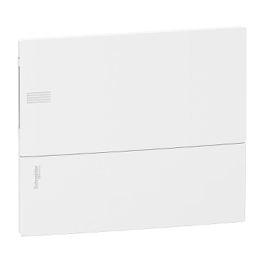 Щиток MINI PRAGMA пласт. врізний біла дверка 12мод (арт. MIP22112), фото 1